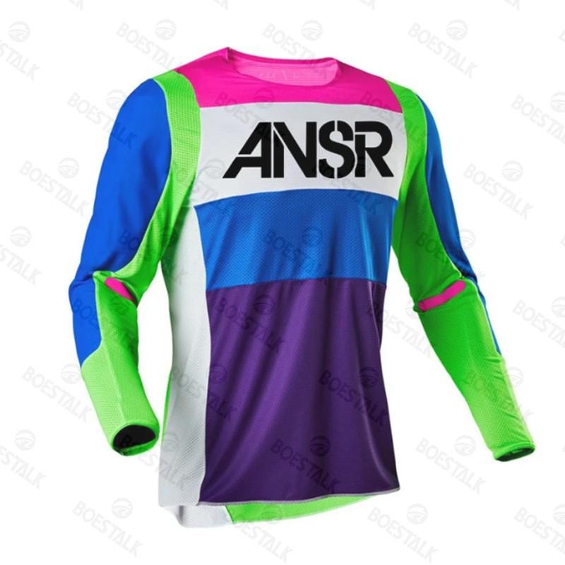Men Women Quick Dry Cycling Jersey Mountain Bike Downhill Off-Road Racing Long Sleeve Summer Outdoor Sport T-Shirt