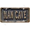 Vintage Metal Plate Tin Sign Plates Bar Retro Metal Sign Wall Art Mural Aesthetic Room Home Decor Items Poster Garage Decoration