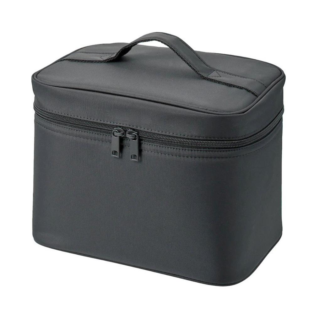 Handheld Women's Makeup Bag Black Men's Toiletry Bag Portable Cosmetics Bag Women/Men