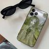 Overgrown Girl Black Silicone TPU Phone Case For Iphone17 Air 16 15 14 13 12 Pro 11 Pro Max Plus Protective Lens Cover Case