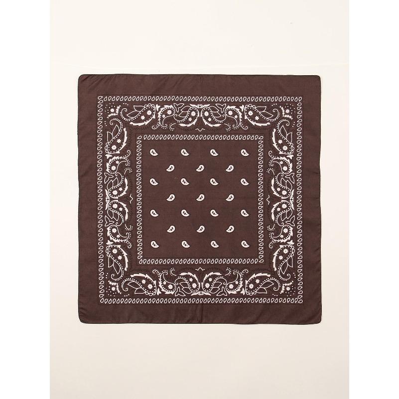 54cm*54cm Fashion Cotton Hip Hop Head Scarf Paisley Square Scarves Headwear Bandanna Hair Band Neck Wrist Wrap Band Accessories