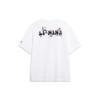 Li Ning T Shirt Unisex Standard White AHST093-2