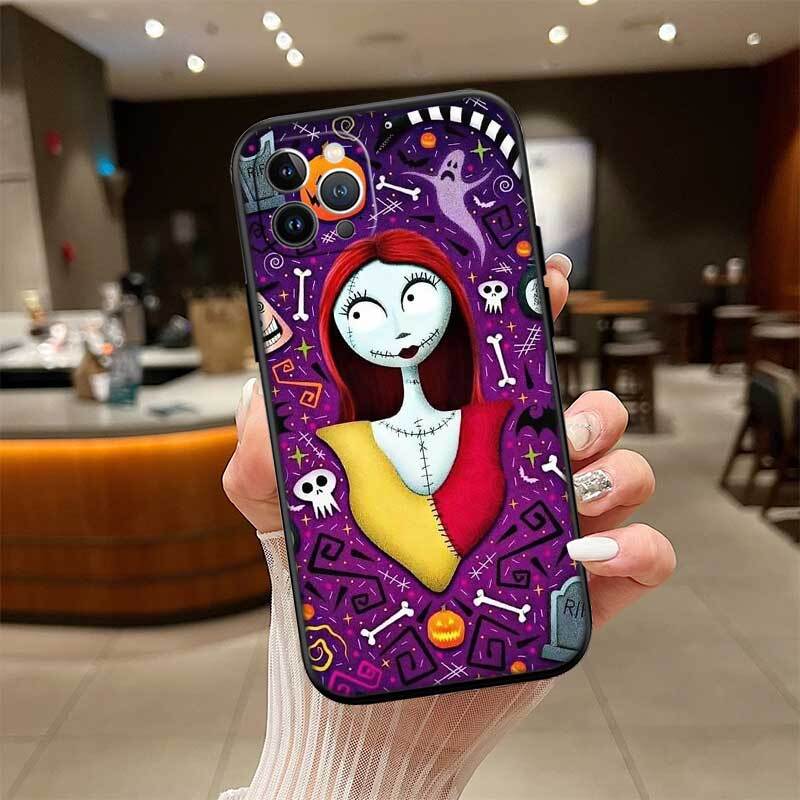 Nightmare Before Christmas Shockproof Phone Case for iPhone 6 6s 7 8 11 12 13 14 15 16 17 16E XS Pro Max XR X SE Air