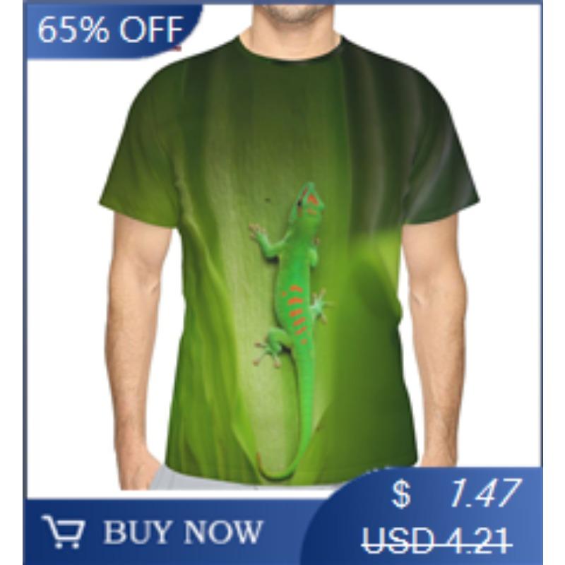Men's Cartoon Anime Style Pattern 3D Print Round Neck Short Sleeve T-shirt,Casual Summer T-shirt,Suitable for Daily Wear And