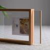 A4 3D Creative Photo Frame: No-Punch, Double-Sided Glass Plant Specimen Display (6-Inch/7-Inch)