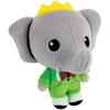 Collectible Plush Elephant - JEMINI - BABAR - Kid'collect +/- 13 Cm