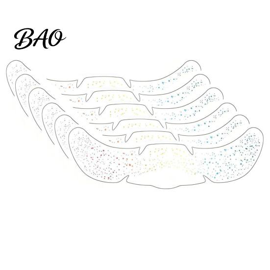 Beginner Friendly Face Stickers 6Pcs Holographic Freckle Stickers, Shimmer Temporary Tattoos with Waterproof European American Style Makeup Adhesive,