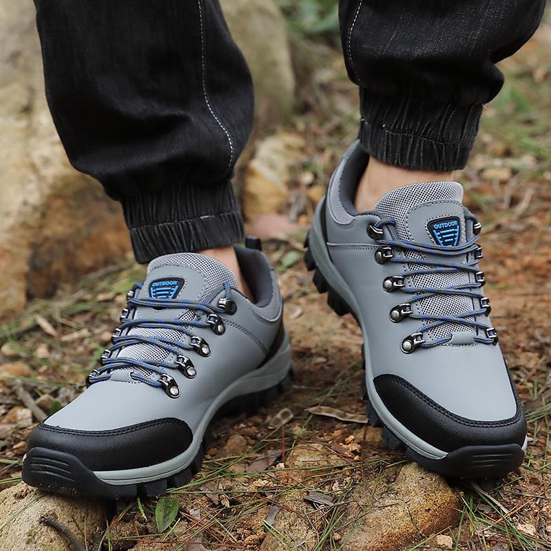 Men's Outdoor Running Shoes Mountain Casual Sneakers Non-slip Hiking Camping Comfort Hiking Sports Shoes for Men