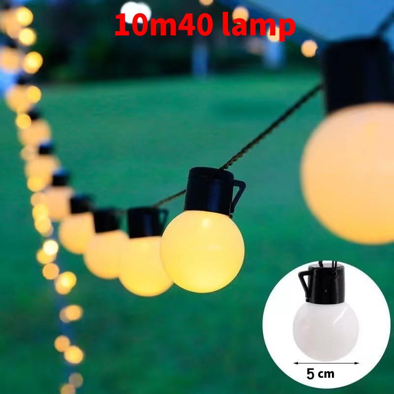 5m 10m Outdoor Garden Wedding Industrial Festoon Bulb String Led Supplies Lights