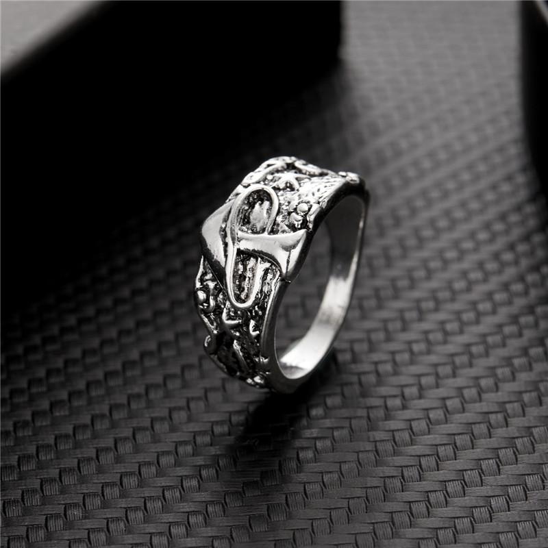 

Unique Punk Octopus Squid Love Heart Opening Rings For Women Men Trendy Black Animal Hip Hop Finger Ring Party Jewelry Gifts