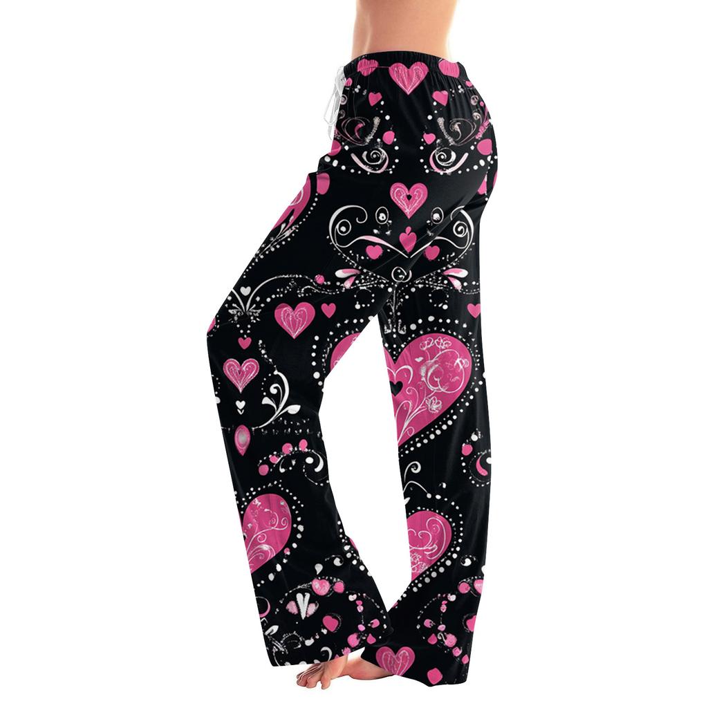 Women's Fashion Loose Casual Printed Casual Pants