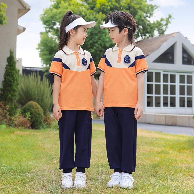 Spring-Autumn School Sports Uniform Set for K-12 Boys & Girls: 2 or 3 Pieces