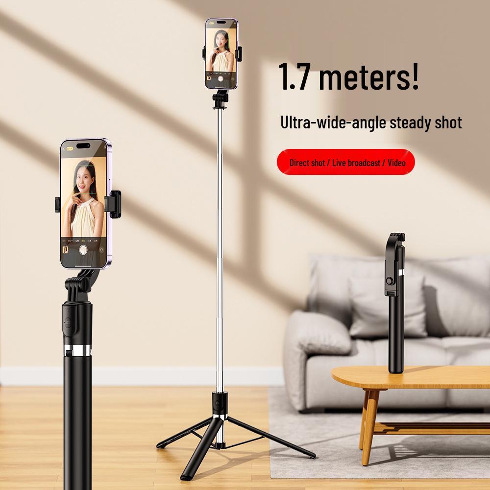 Portable Selfie Stick Tripod with Bluetooth Remote for Photography and Travel