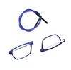 Magnetic Readers Reading Eyeglasses for Men Portable Rectangular Plastic Titanium Power Hanging Neck 1.0 1.5 2.0 2.5 3.0 3.5