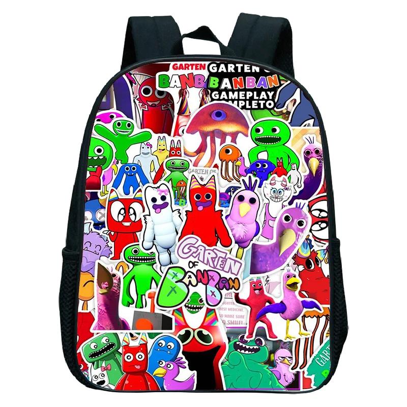 Lightweight Garten of BanBan Print  School Bags Kindergarten Backpack for Preschool Boys Girls Waterproof Kids Bookbag Mochlia