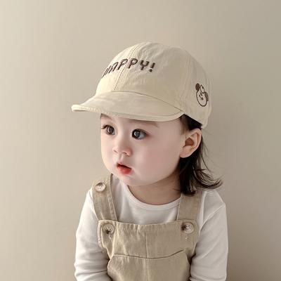 Cotton Baby Baseball Cap Summer Baby Peaked Caps Ins Boy Girl Sun Hat  For Toddler