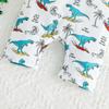 Newborn Jumpsuit Cartoon Dinosaurs Baby Rompers Baby Boy Soft Baby Clothes 3-24 Months