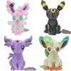 Pokemon Plush Toys Anime Eevee Umbreon Sylveon Vaporeon Flareon Espeon Leafeon Jolteon Soft Stuffed Plushie Animal Dolls Gift