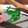Crystal Elephant Statues Glass Elephant Figurines Collectibles Animal Sculpture Lucky Feng Shui Ornament Home Decors