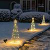 String Lights Xmas Decor Household Ornament Embellishment Metal Plastics Solar Power Lamp Festival Accessories Holiday Supplies