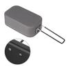 Aluminum Lunch Box Ourdoor Camping Cookware Food Container Storage Dinnerware