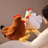 Cute Large Rooster Plush Doll - Hen Pillow for Girls, Sleep & Decor
