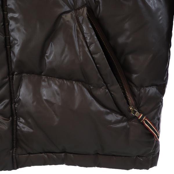 PS Paul Smith Long sleeve Down jacket L Brown Raccoon fur hood Men's Used