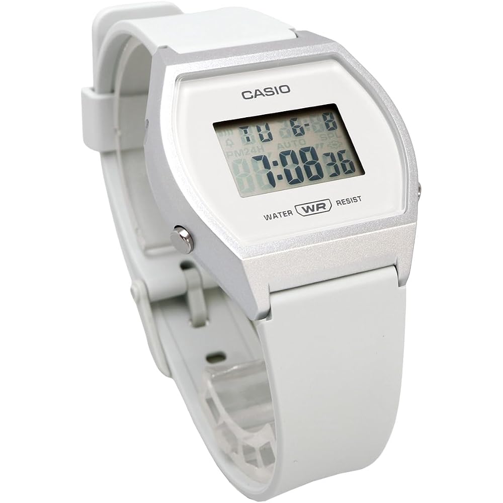 [Casio] CASIO Standard Digital Women's Watch LW-204-7A (No presentation box, simple packaging) Ice Gray x Silver (Overseas model) [Parallel import]