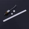 125mm Guide Rack 3D Hole Gear Linear Drive Gear Rod N20 Geared Motor Kit 12-tooth 15-tooth Plastic Gear For DIY Camera Monitor