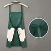 Household Waterproof Oilproof Apron Can Wipe Hands Cooking Baking Cleaning Men and Women Universal Sleeveless Apron