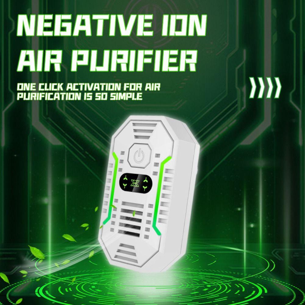 Small Air Purifier Portable Plug-In Air Purifier Odor Removal Air Cleaner  Home