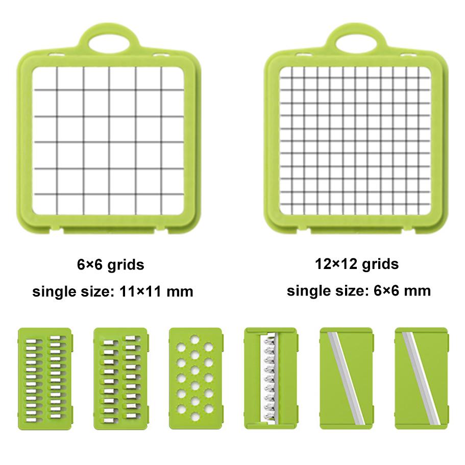 New Update Kitchen Grater Potato Chip Slicer Multifunctional Grater Vegetable Tools Shredded Potato Machine Cheese Grater