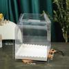 Disposable Transparent Cake Case One Piece Portable Pastry Gift Boxs Explosive Cake Portable Packaging Chest with Multiple Sizes To Choose From