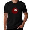 Red 8 Ball Tshirt Sports Casual Short Sleeve Cotton Tee