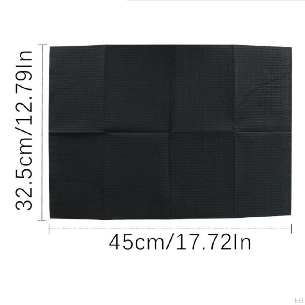 125x Disposable Tattoo Bibs Nail Table Covers for Eyelash Extension Service