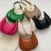 Handbag PU Leather Hobo Bag Korean Style Ins Square Tote Bag Fashion Simple Shoulder Bag  Outdoor