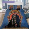Fantastic Beasts Bedding Set, 1 Duvet Cover & 2 Pillowcases, Magical Home Decor, Perfect Gift for Fantasy Lovers