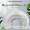Aluminum Telescopic Range Hood Vent Hose - Flexible Extended Bathroom Exhaust Duct