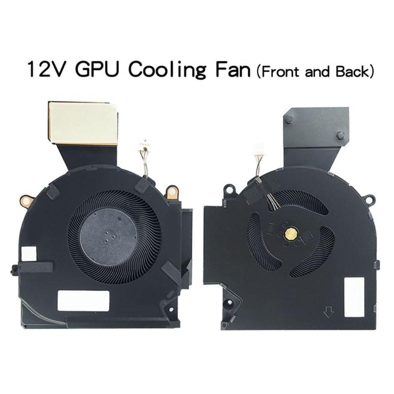 Replacement Laptop CPU GPU Cooling Fan Laptop Notebook Graphics Card Radiators Cooling Fan for OMEN 16-B 16-C M75487-001