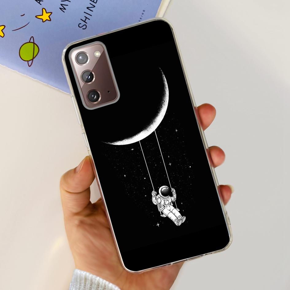 For Samsung Note 20 5G Case SM-N981B Popular Flower Slim Soft Silicone Phone Cover For Samsung Galaxy Note20 Ultra 5G Funda Capa