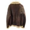 prms B-3 Mouton Flight jacket 3L Brown Biggs Men's Used