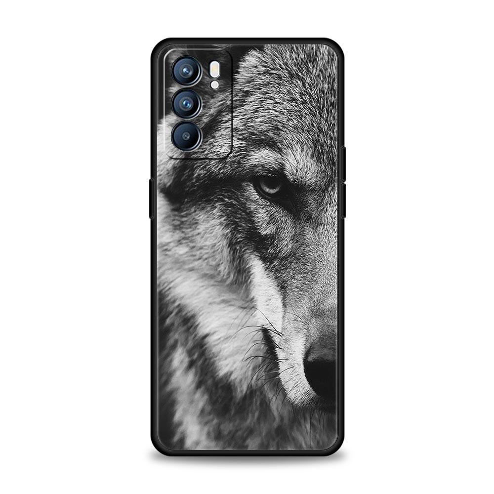 Die Wolf Handyhülle Für Oppo Reno8 Reno7 Reno6 Pro A54 5G Find X6 X5 A53 A52 A9 A15 A95 A17 A16 A76 A74 A57 A31 Hülle