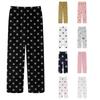 Women's Fashionable Loose Waistband Funny Casual Printed Casual Sports Pants Casual Pants