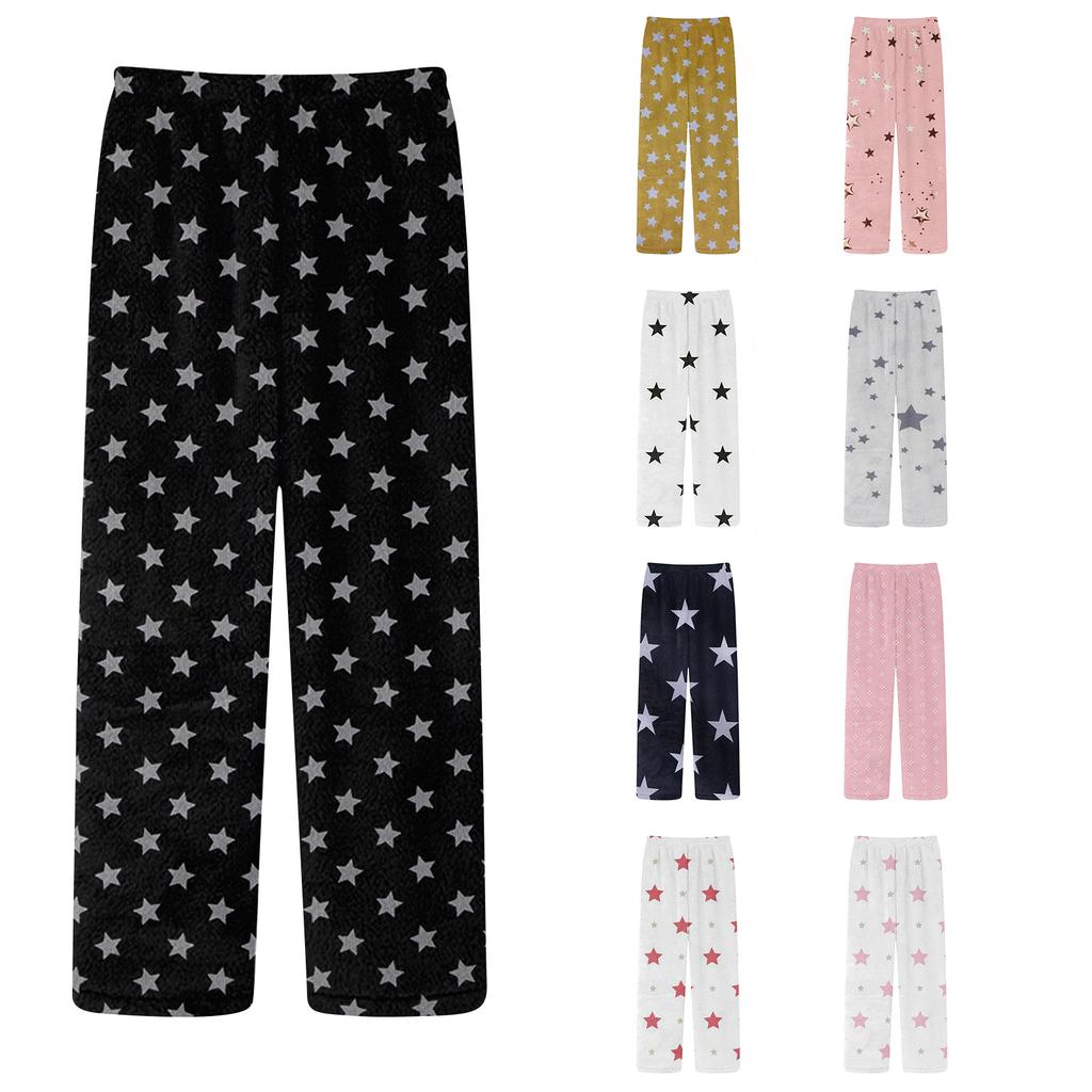 Women's Fashionable Loose Waistband Funny Casual Printed Casual Sports Pants Casual Pants