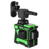 3D Level Machine 360 degrees  Rotatable Base 1 4in Screw 12 Lines Level Machine for Wallpapering