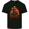 Death Race Biker Skull Motorbike Motorcycle Kids T-Shirt Childrens