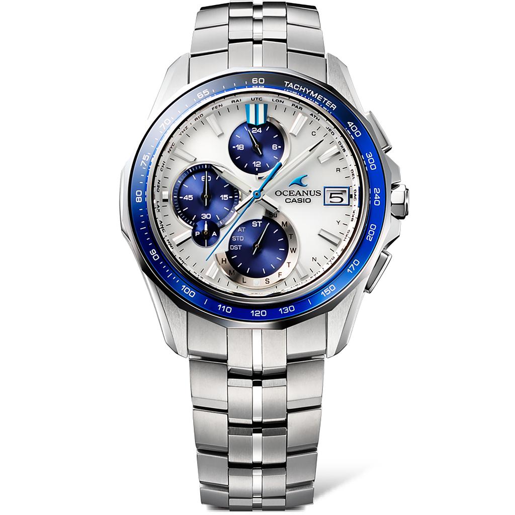Casio Men's 100M Water Resistant Quartz Watch OCW-S7000D-7A