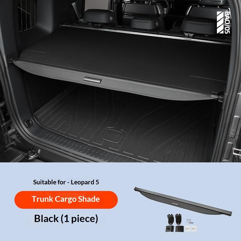 For BYD Leopard 5 Denza B5 Car Specialized Trunk Cargo Cover Partition Curtain No Damage Installation Auto Interior Modification