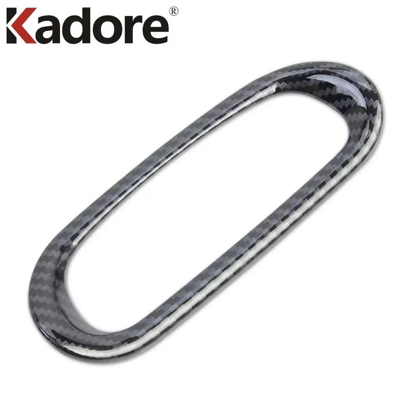 For Chevrolet Blazer Carbon Fiber Car Head Light Lamp Switch Button Panel Cover Trim Interior Accessories