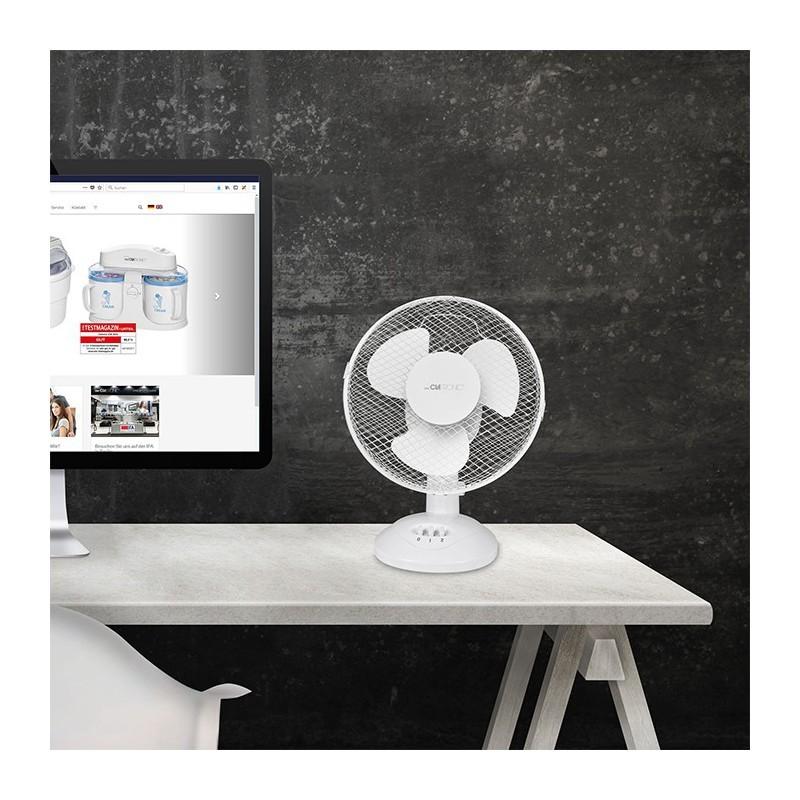 Ventilateur De Table Blanc Vl 3601 Clatronic